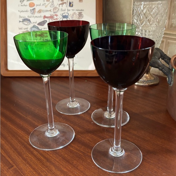 Baccarat Other - Baccarat 'Perfection' Rhine Wine Crystal Glasses . RARE